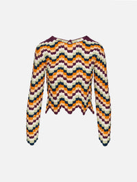 Safi Pesca Top,ESCVDO,PISTACCIO/TERRACOTA,Image 1