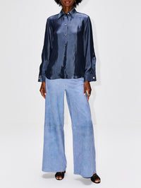 Ellis Shirt,ANONLYCHILD,BLUE,Image 2