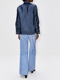 Ellis Shirt,ANONLYCHILD,BLUE,Image 3