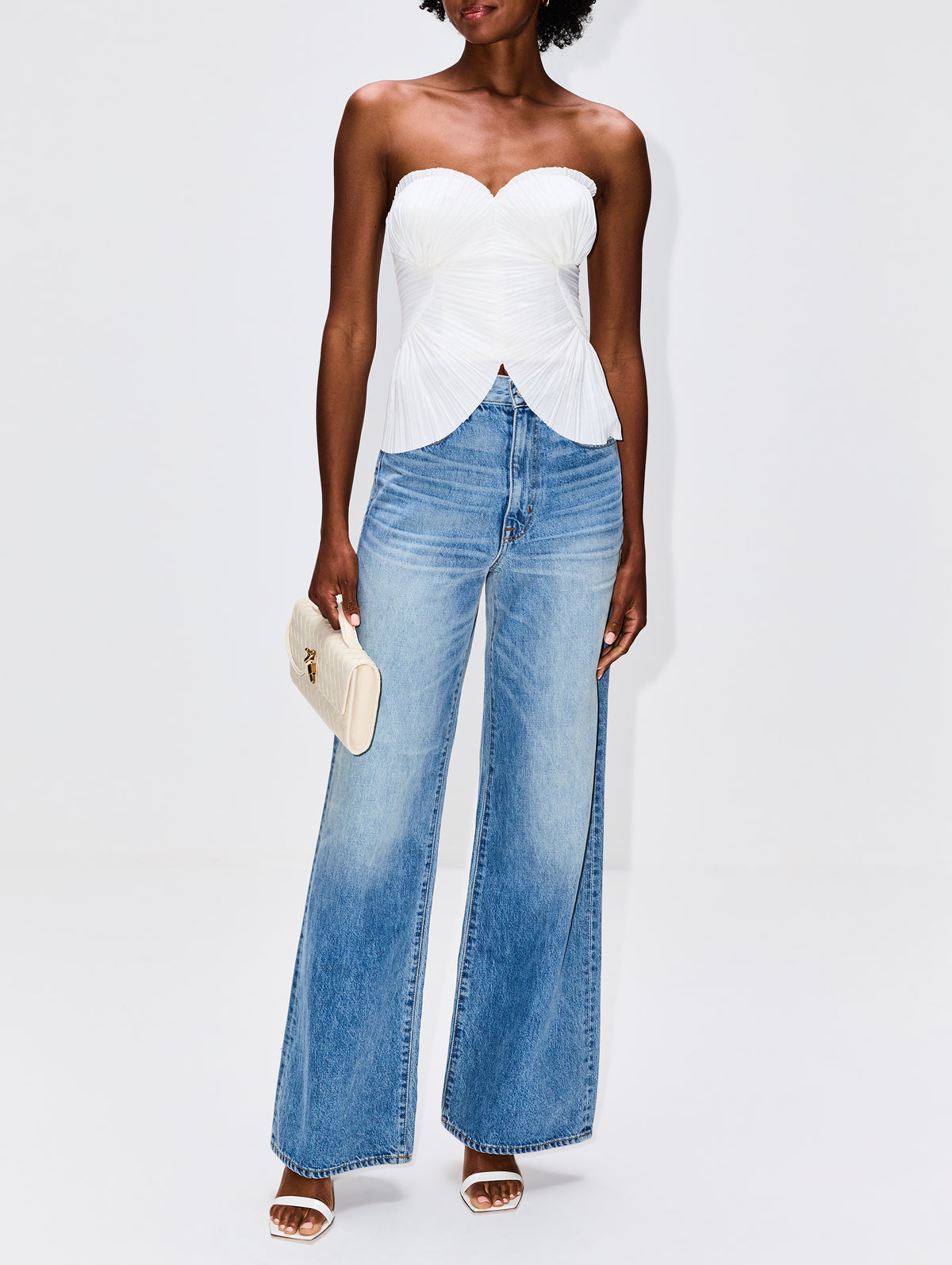 Jace Top,CULT GAIA,OFF WHITE,Image 2