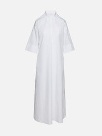 Eveline Dress,THE ROW,WHITE,Image 1