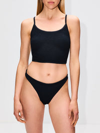 Strap Bikini,HUNZA G,BLACK,Image 2