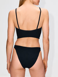 Strap Bikini,HUNZA G,BLACK,Image 3