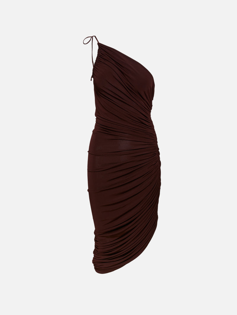 magda butrym burgundy dress Floral-appliqu midi dress in burgundy - Magda Butrym
