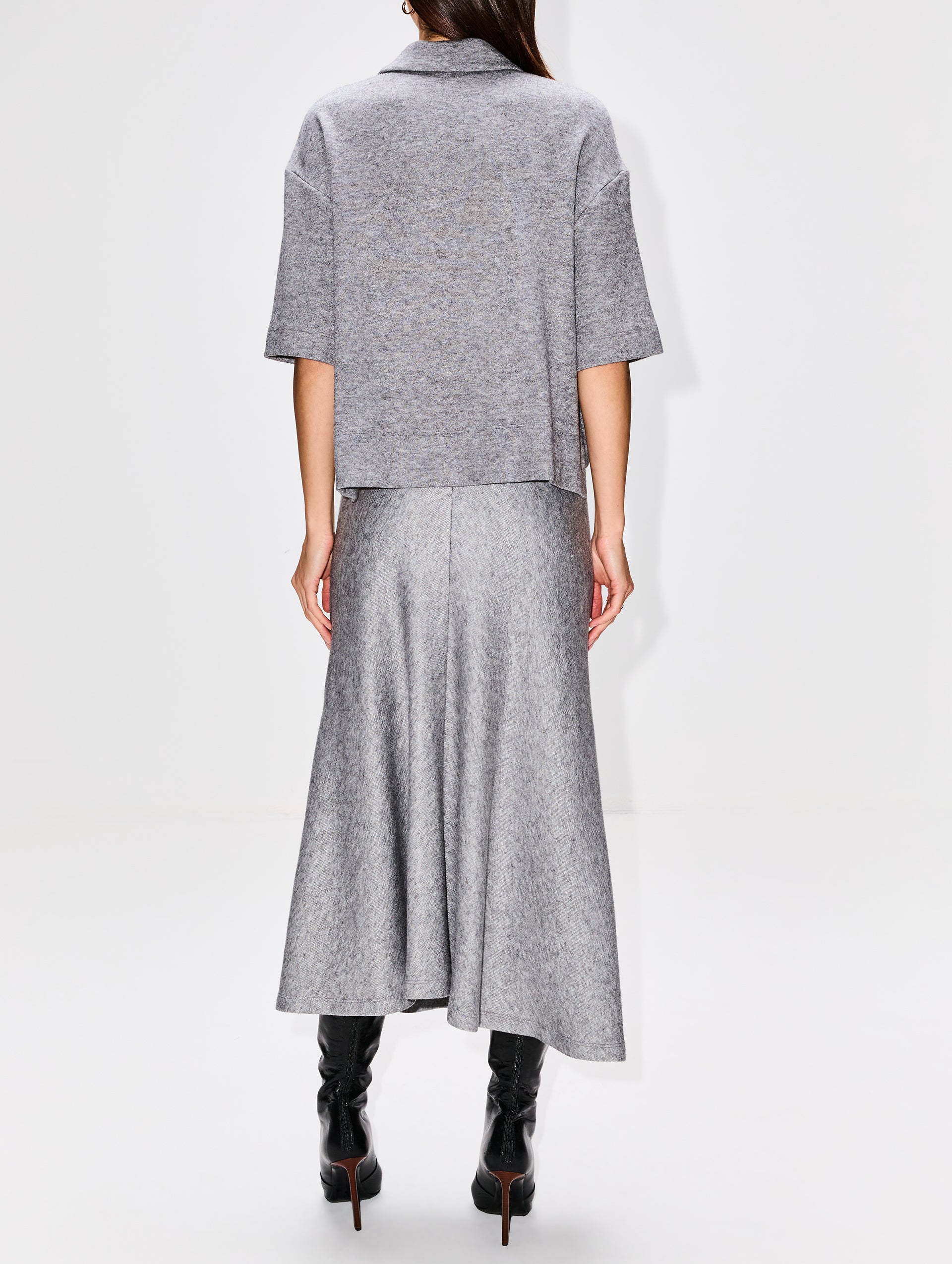 Pull On Flared Skirt | ROSETTA GETTY | elysewalker