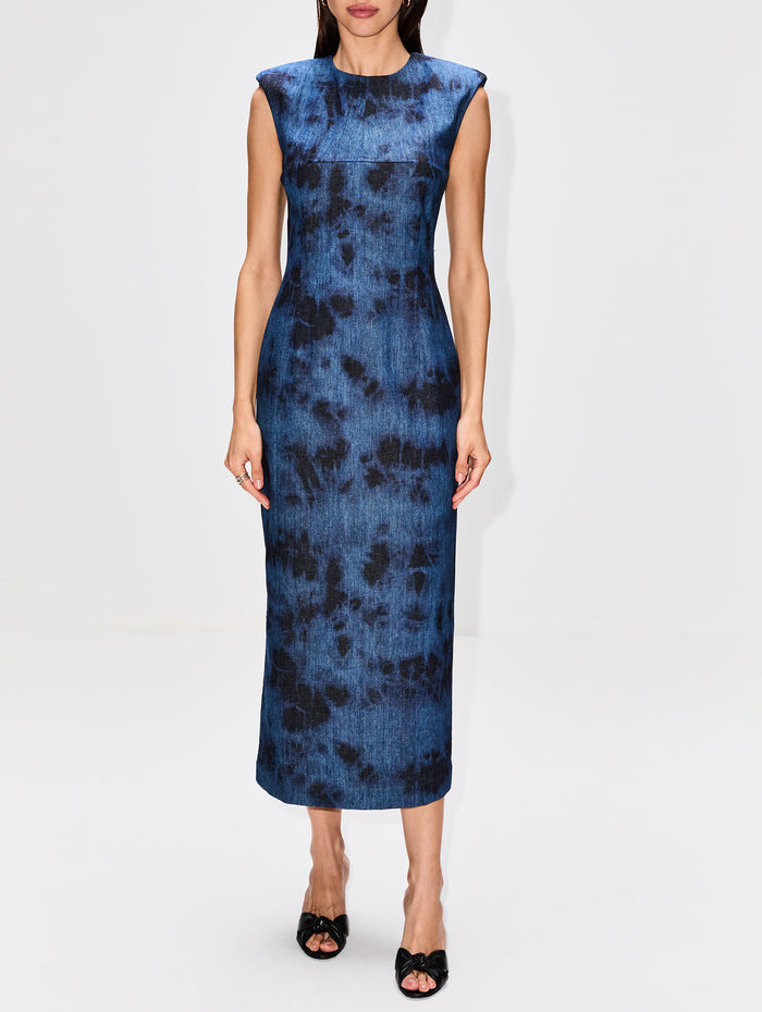 Estelle Dress,TOVE,BLUE,Image 1