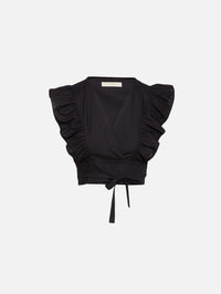 Aya Top,VANESSA BRUNO,NOIR,Image 1