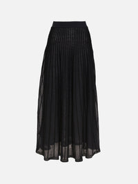 Dawn Skirt,KHAITE,BLACK,Image 1