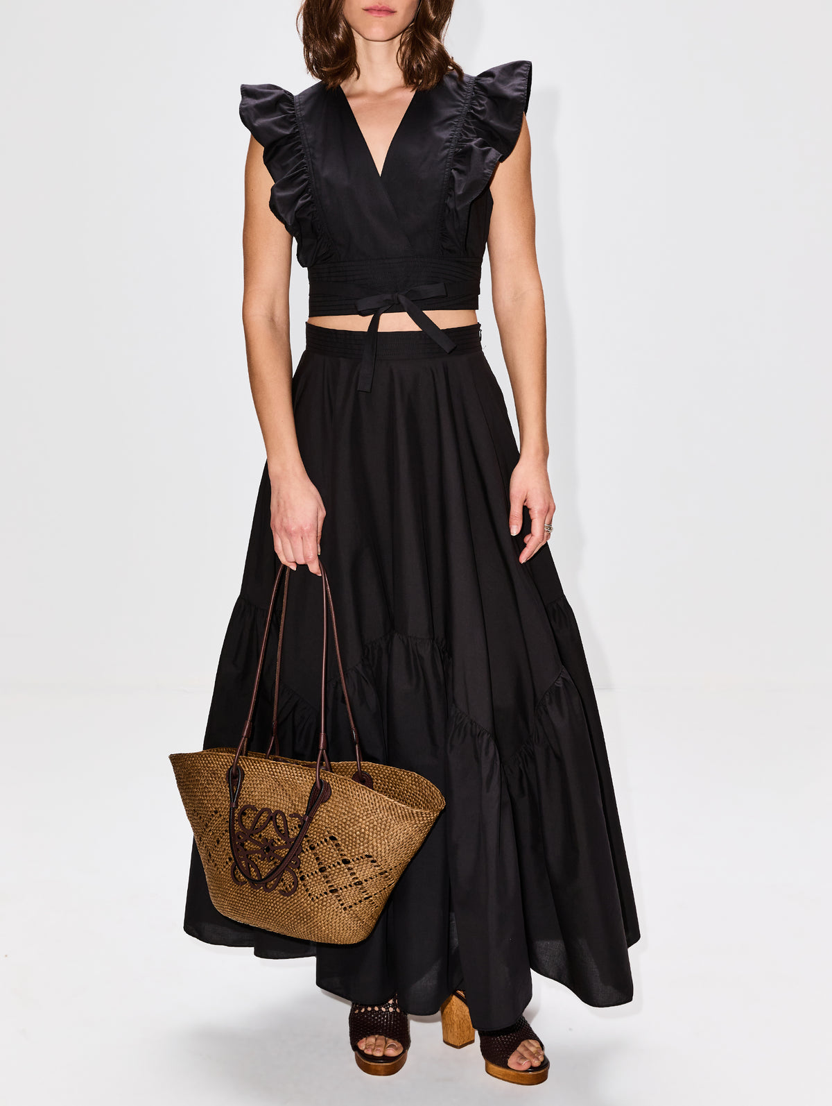 Aya Top,VANESSA BRUNO,NOIR,Image 2