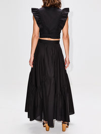 Aya Top,VANESSA BRUNO,NOIR,Image 3