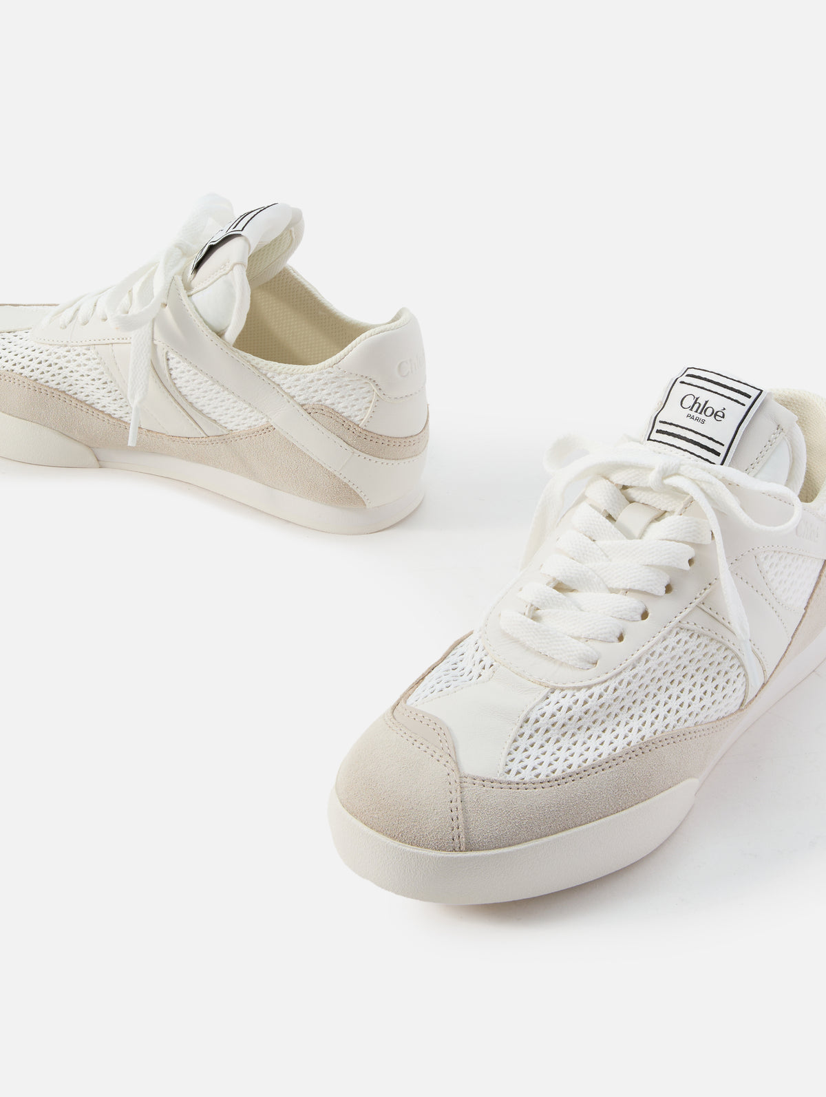 Kick Sneaker,CHLOÉ,CLOUDY CREAM,Image 2