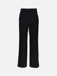 Relaxed Crepe Pant,MATTEAU,BLACK,Image 1