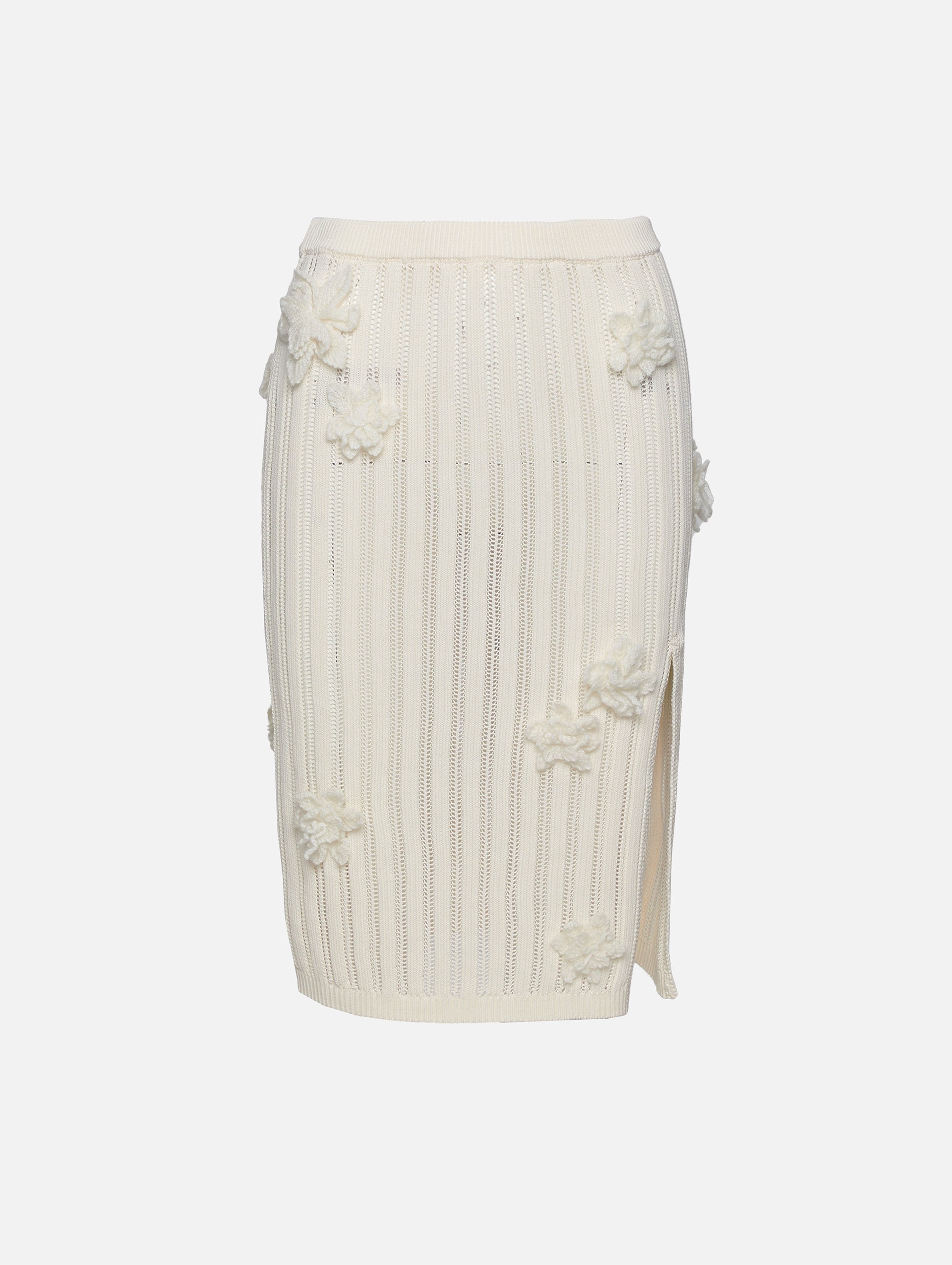 Flower Lace Skirt | CASABLANCA | elysewalker