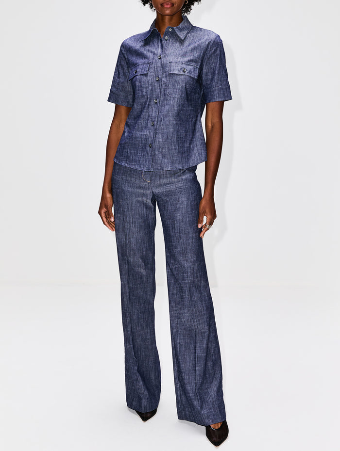 Tonne Pant,CALLAS MILANO,DARK INIDGO,Image 1