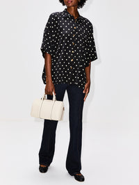 Zaoua Shirt,FRANCOISE,POLKA DOT BLACK,Image 2