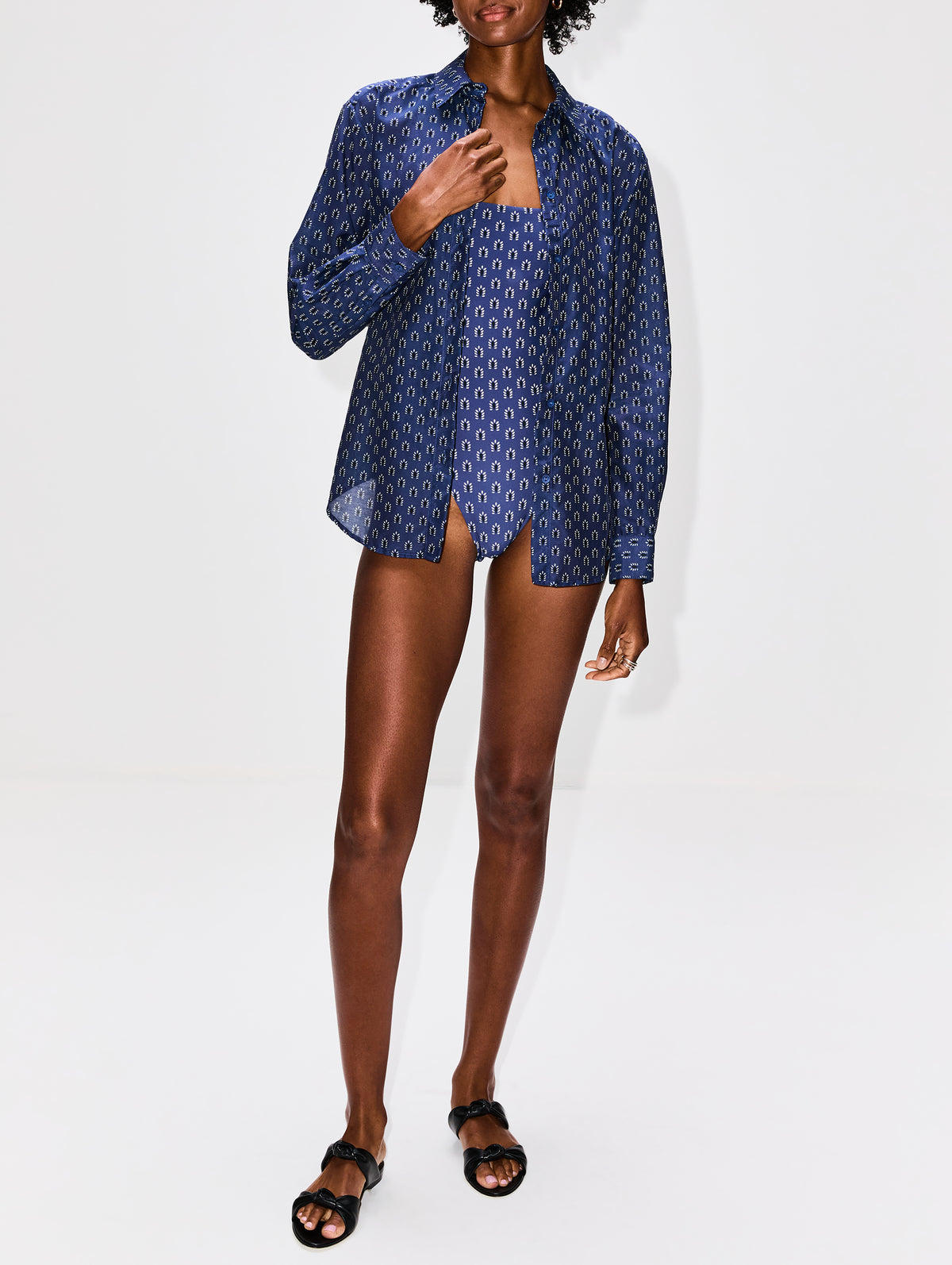 Petite Square Malliot,MATTEAU,CASSIS,Image 4