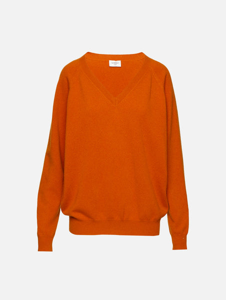 Cashmere V Neck Sweater | SAINT LAURENT | elysewalker