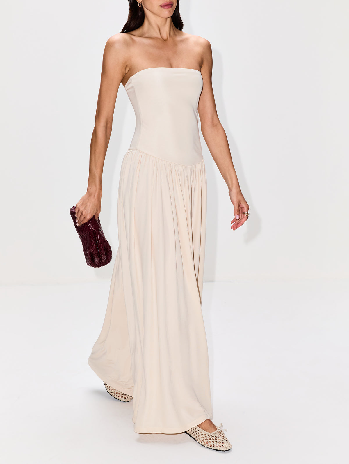 AYA MUSE | Women's | Dia Dress | White PAPRIKA Dress DAY | Size L AYA MUSE | Women's | Dia Dress | White PAPRIKA Dress DAY | Size L