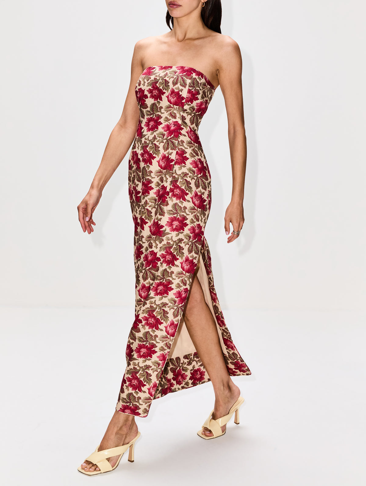 POSSE | Women's | Rosalie Strapless Dress | ROSE BUD Dress COCKTAIL POSSE | Women's | Rosalie Strapless Dress | ROSE BUD Dress COCKTAIL