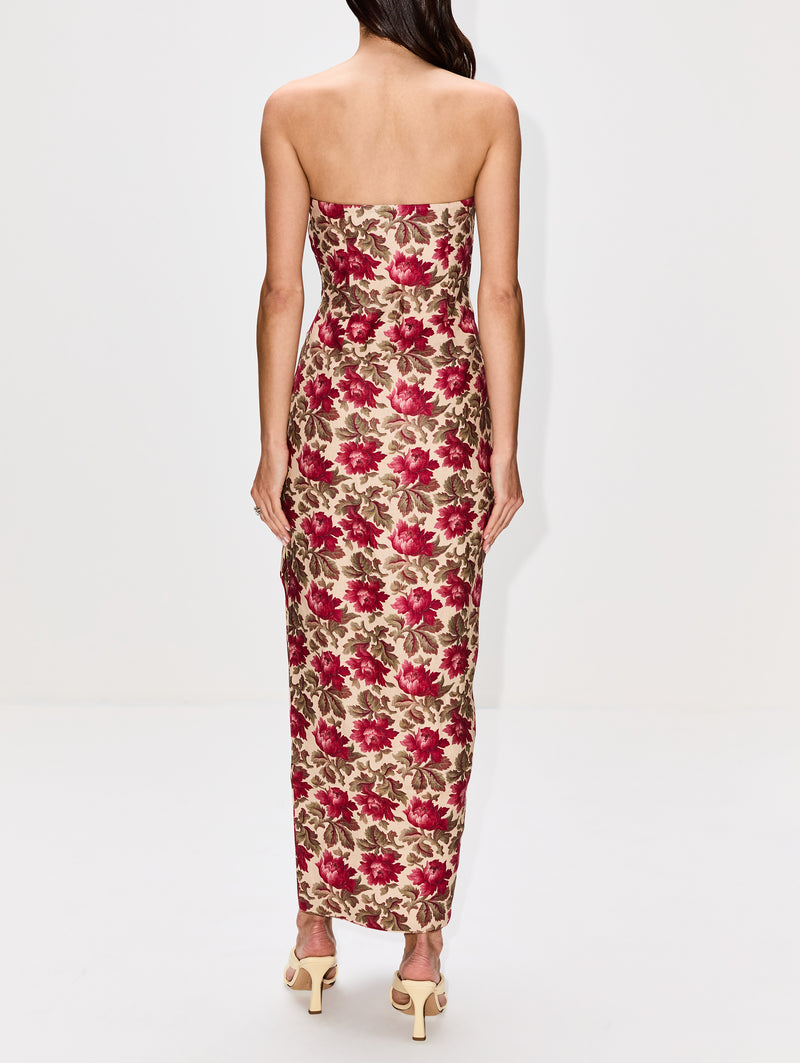 Posse | Women's | Rosalie Strapless Dress | Rose Bud Dress Cocktail | Size S Posse | Women's | Rosalie Strapless Dress | Rose Bud Dress Cocktail | Size S
