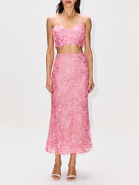 Alida Top,SILVIA TCHERASSI,PINK,Image 2