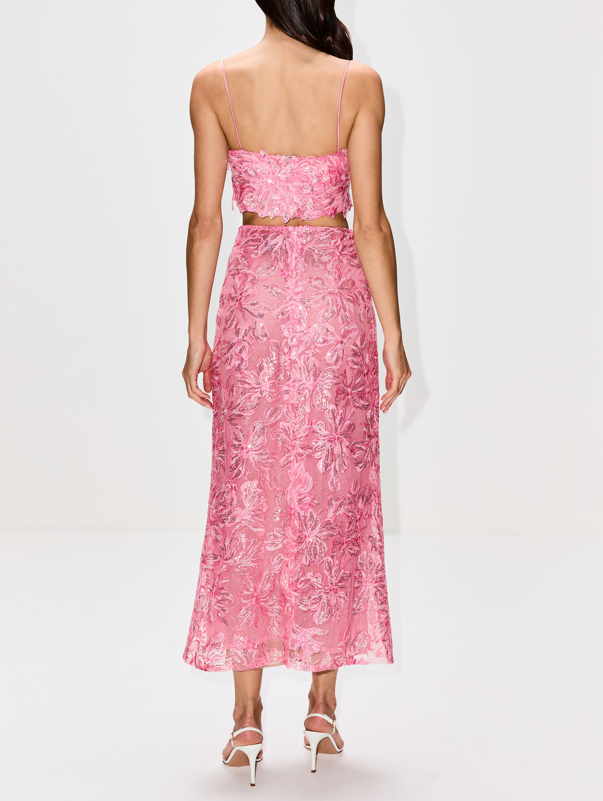 Astrid Skirt,SILVIA TCHERASSI,PINK,Image 4