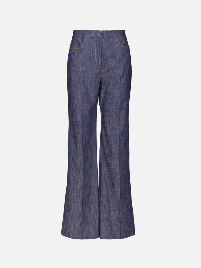 Tonne Pant,CALLAS MILANO,DARK INIDGO,Image 1