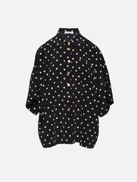 Zaoua Shirt,FRANCOISE,POLKA DOT BLACK,Image 1