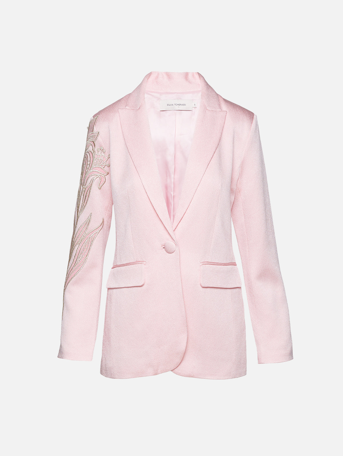 Rebecca Jacket,SILVIA TCHERASSI,PINK,Image 1