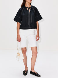 Jinnie Short,CLOSED,WHITE,Image 2