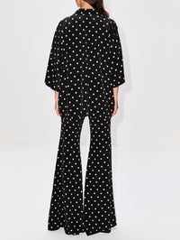 Zaoua Pant,FRANCOISE,POLKA DOT BLACK,Image 4