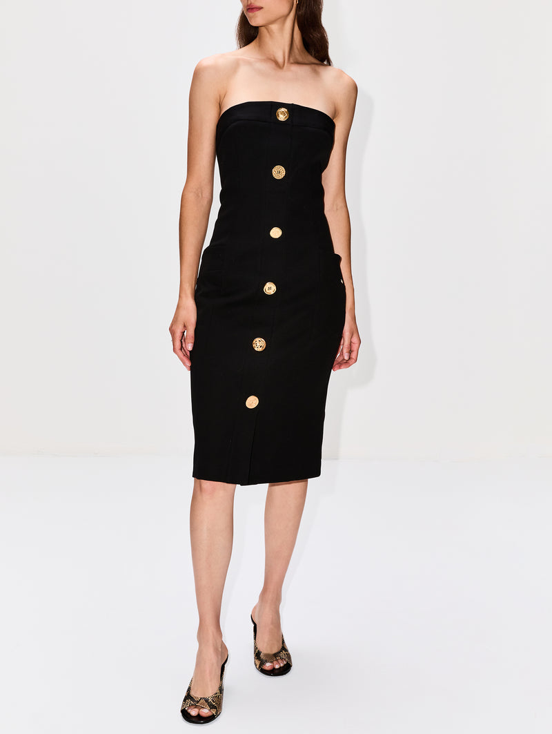 Francoise | Women's | Bijou Dress | Black Dress Cocktail | Size FR 36 Francoise | Women's | Bijou Dress | Black Dress Cocktail | Size FR 36