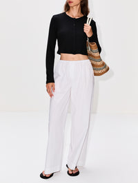 Bonfire Pant,STAUD,WHITE,Image 2