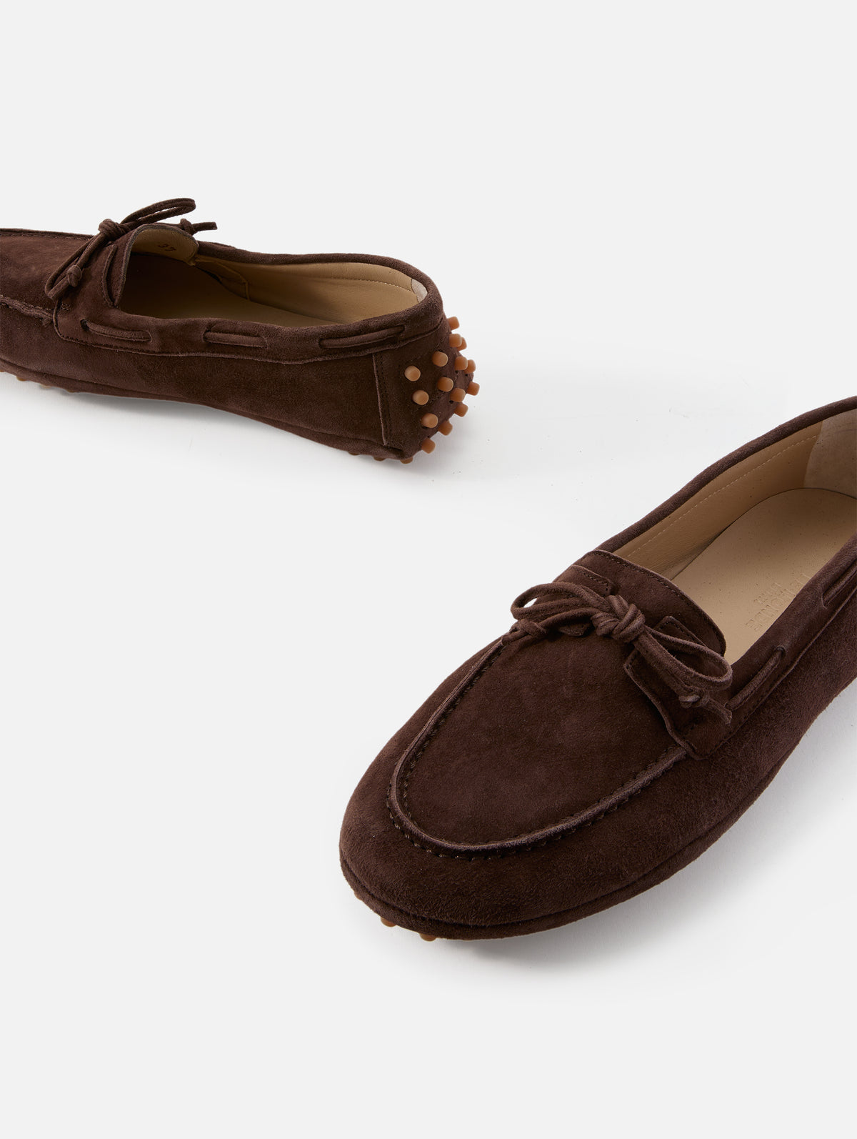 Driver Moccasin,LE MONDE BERYL,CHOCOLATE,Image 2