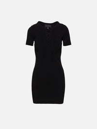 Palma Sweater Dress,NILI LOTAN,BLACK,Image 1