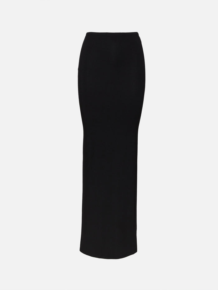 Maxi Skirt,ÉTERNE,BLACK,Image 1