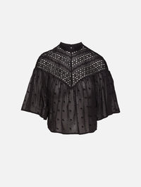 Mikki Blouse,NILI LOTAN,BLACK,Image 1