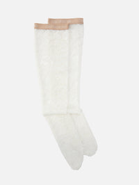 Lace Stocking,VALENTINO GARAVANI,IVORY,Image 1