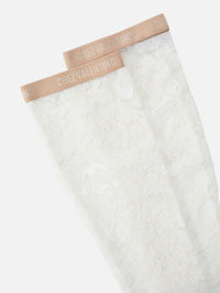 Lace Stocking,VALENTINO GARAVANI,IVORY,Image 2