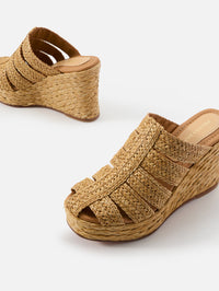 Garza Wedge,PALOMA BARCELO,NATURAL,Image 2