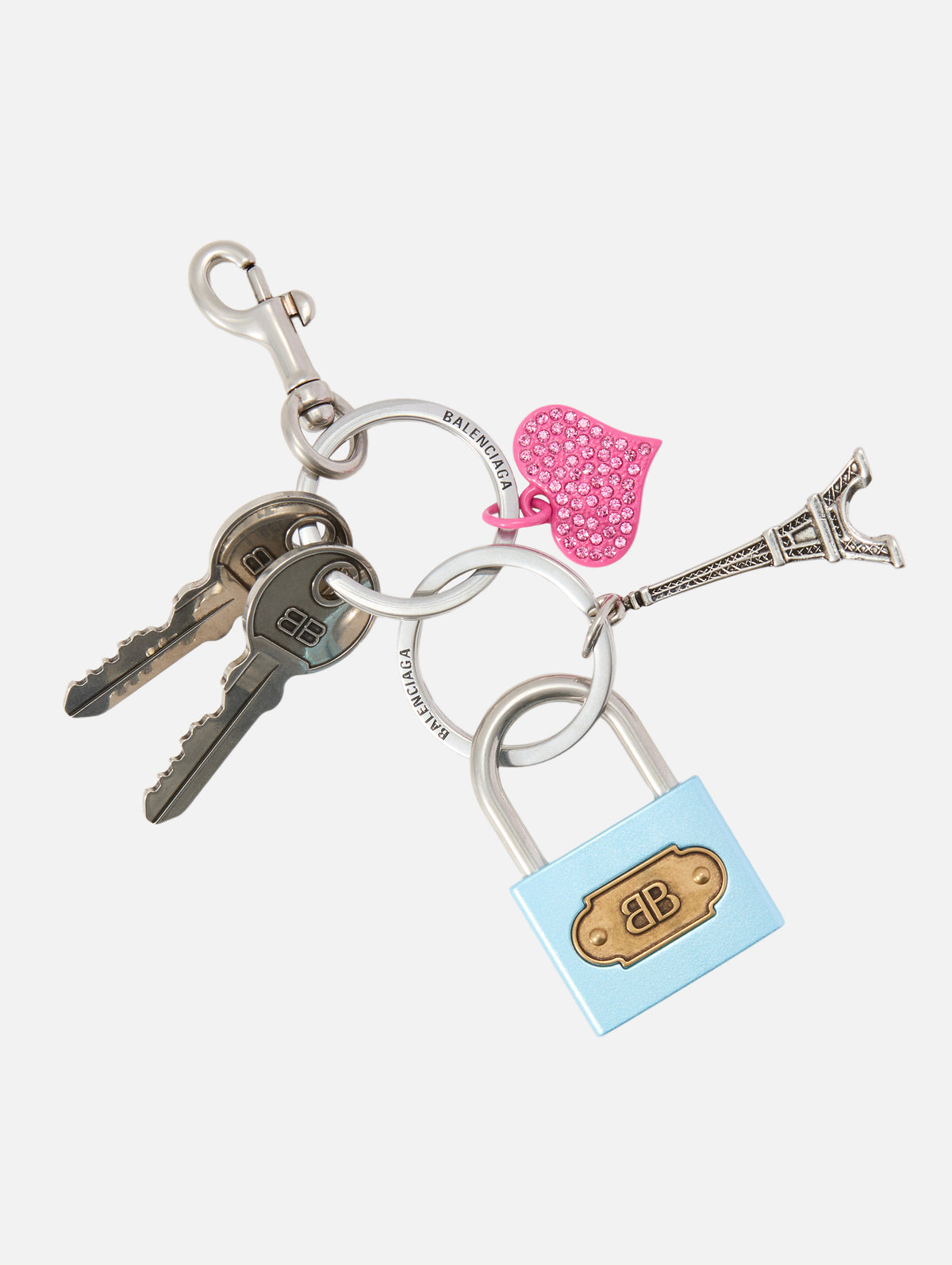 Bag Key Ring,BALENCIAGA,MULTI,Image 1