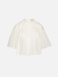 Mikki Blouse,NILI LOTAN,IVORY,Image 1