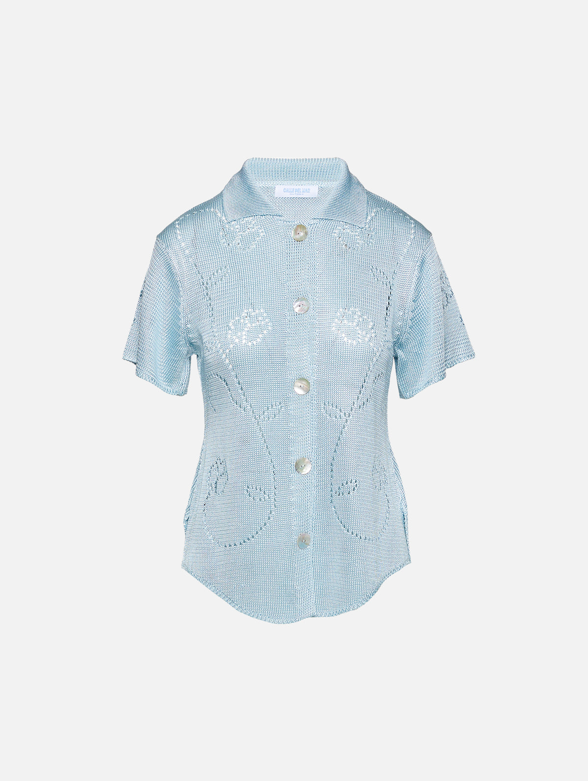 Ivy Short Sleeve Shirt,CALLE DEL MAR,TIDE,Image 1