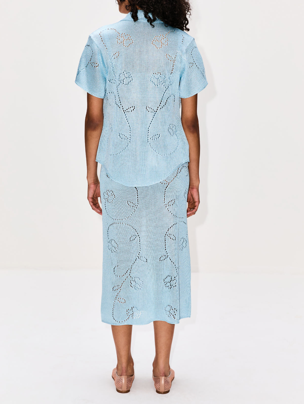 Ivy Short Sleeve Shirt,CALLE DEL MAR,TIDE,Image 3