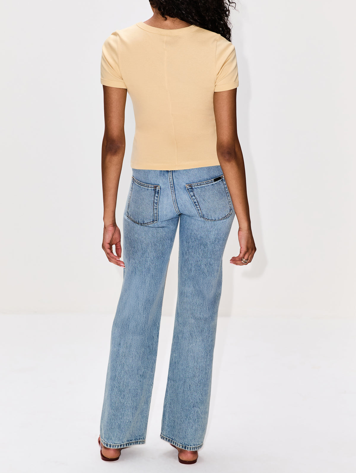 Car Tee,FLORE FLORE,BUTTER,Image 3