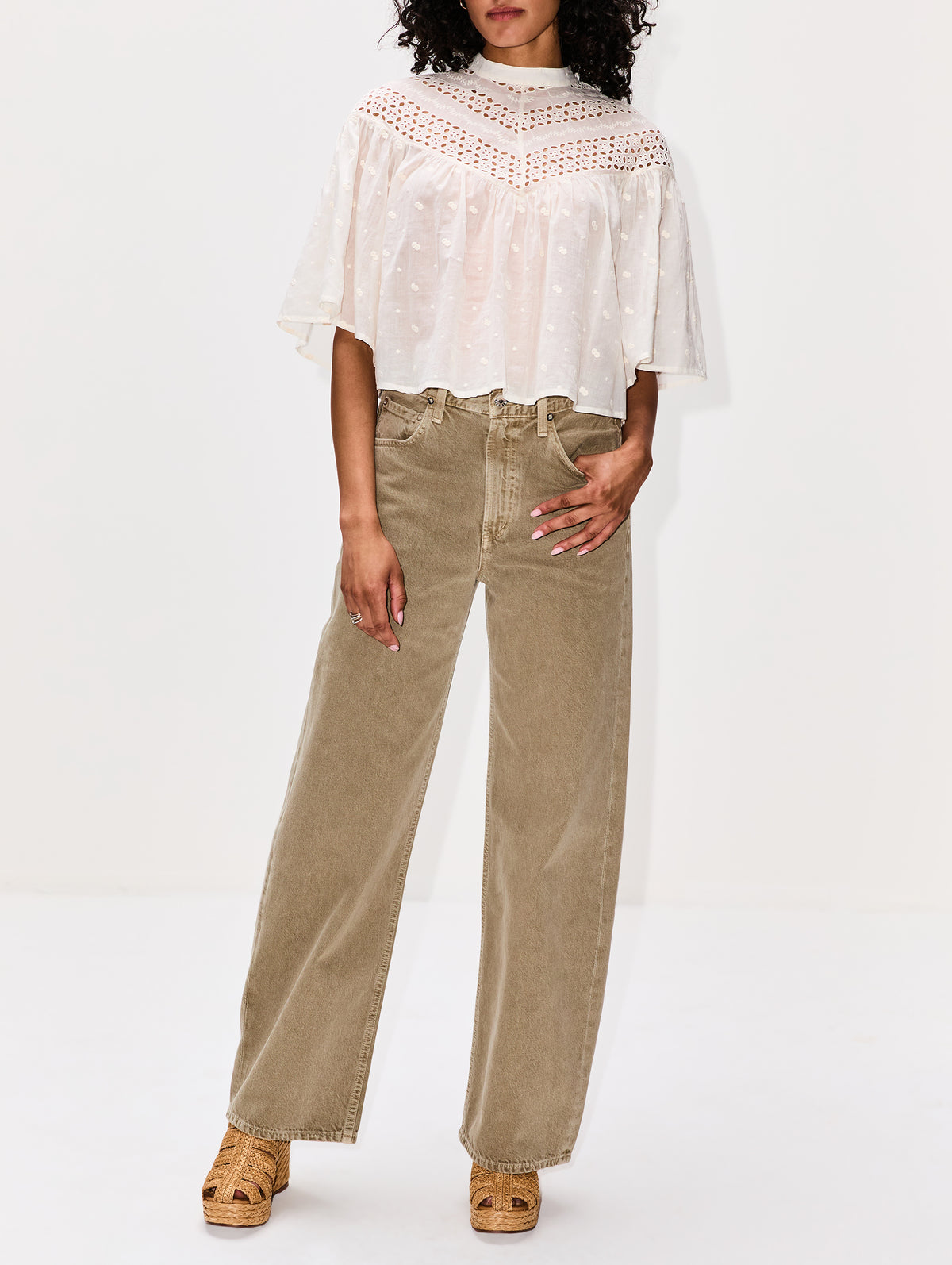 Garza Wedge,PALOMA BARCELO,NATURAL,Image 3