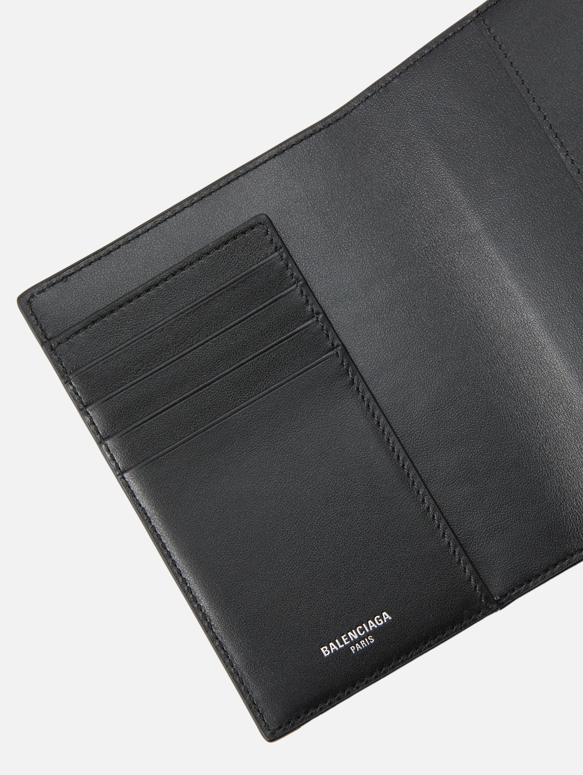 Passport Holder,BALENCIAGA,BLACK,Image 3