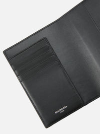 Passport Holder,BALENCIAGA,BLACK,Image 3
