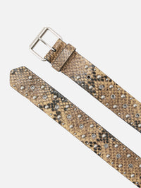 Studded Belt,DRIES VAN NOTEN,BEIGE,Image 2