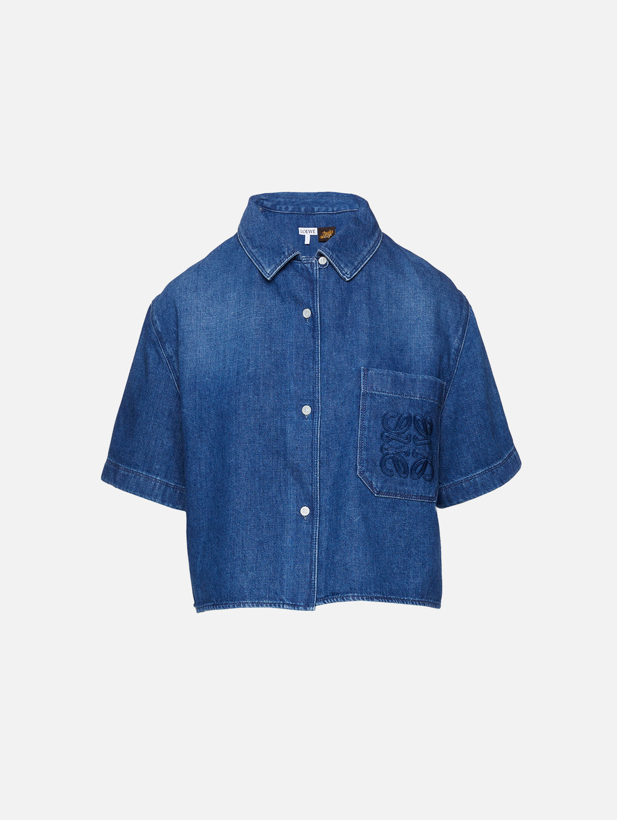 Short Sleeve Shirt,LOEWE,LIGHT BLUE,Image 1